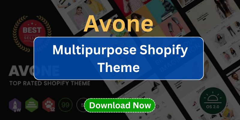 Avone Shopify Theme v5.5.0 – Best Multipurpose Shopify Theme (2025)