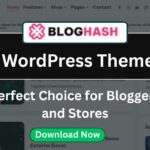 BLOGHASH WordPress Theme Perfect Choice for Bloggers and Stores