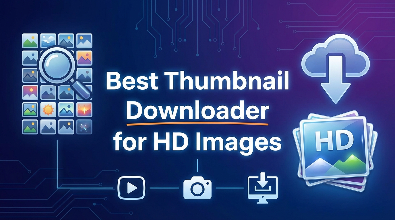 Best Thumbnail Downloader for HD Images