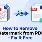 How to Remove Watermark from PDF - Fix It Free